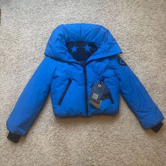 Goldbergh Porter Ski Jacket NWT US 2 Electric Blue Waterproof - Picture 2 of 10